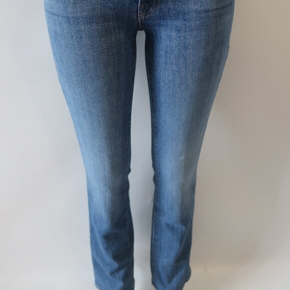 NWT Womens Mother (Item-88) Blue Insider Sneak Loafers And Lassos Jeans 24 - Picture 5 of 14